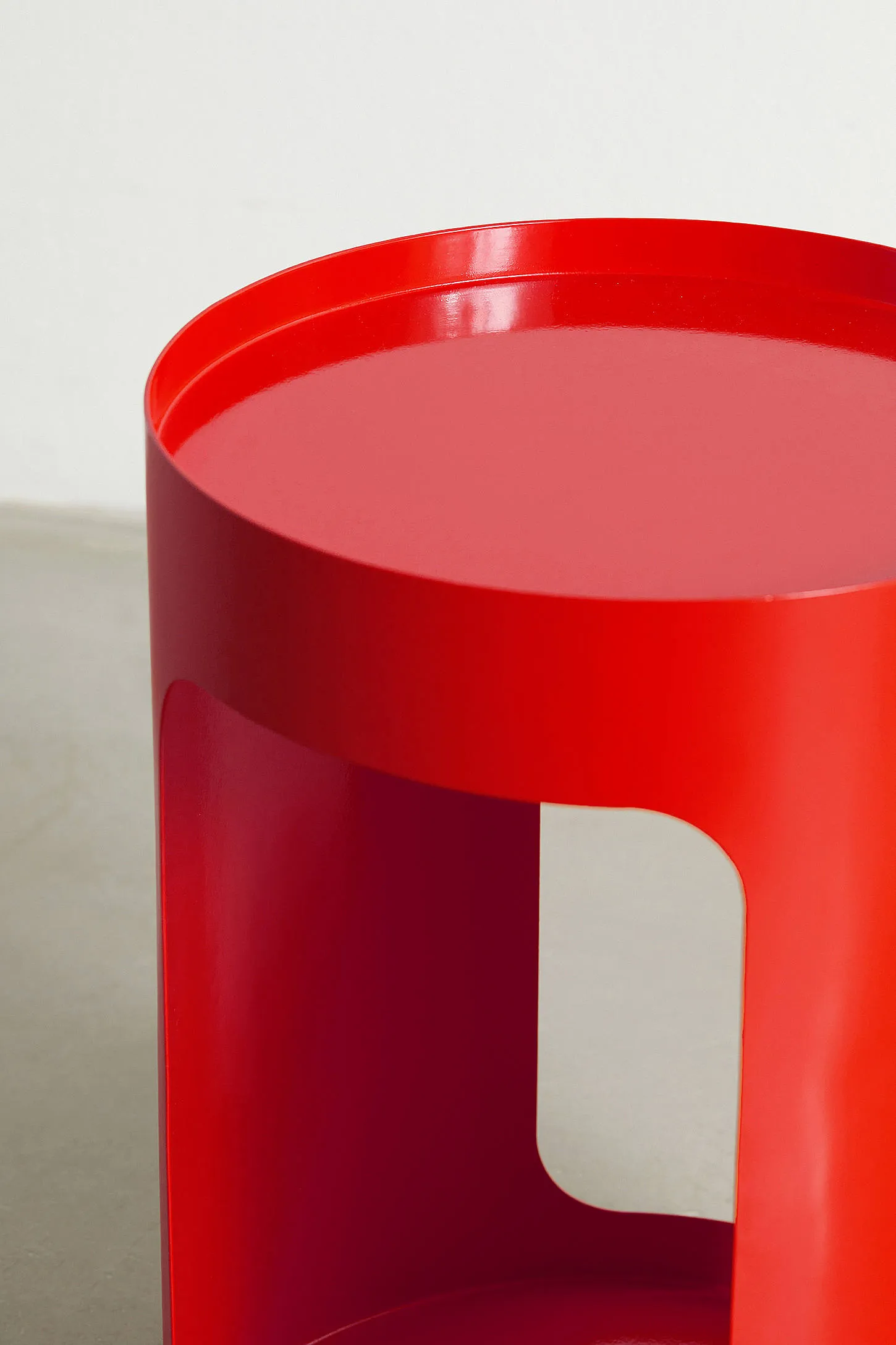 Devon Side Table - Red 4