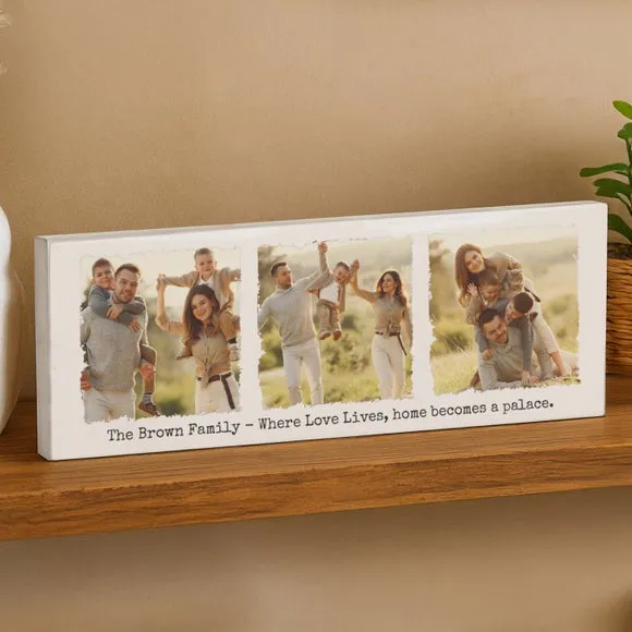 Personalised Photo Wooden Ornament