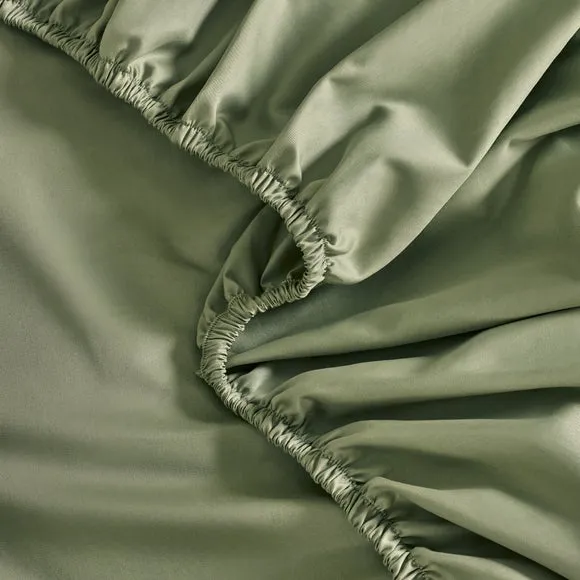 Dorma Luxe Egyptian Cotton Sateen Fitted Sheet 3