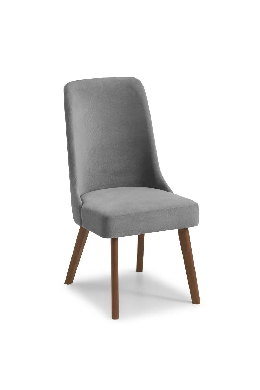 Julian Bowen Huxley High Back Upholstered Dining Chair (Set of 2) in Grey 6