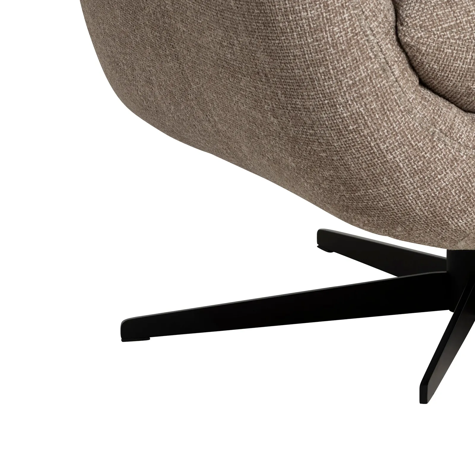 Uma Swivel Armchair, Neutral Boucle | Barker & Stonehouse 5