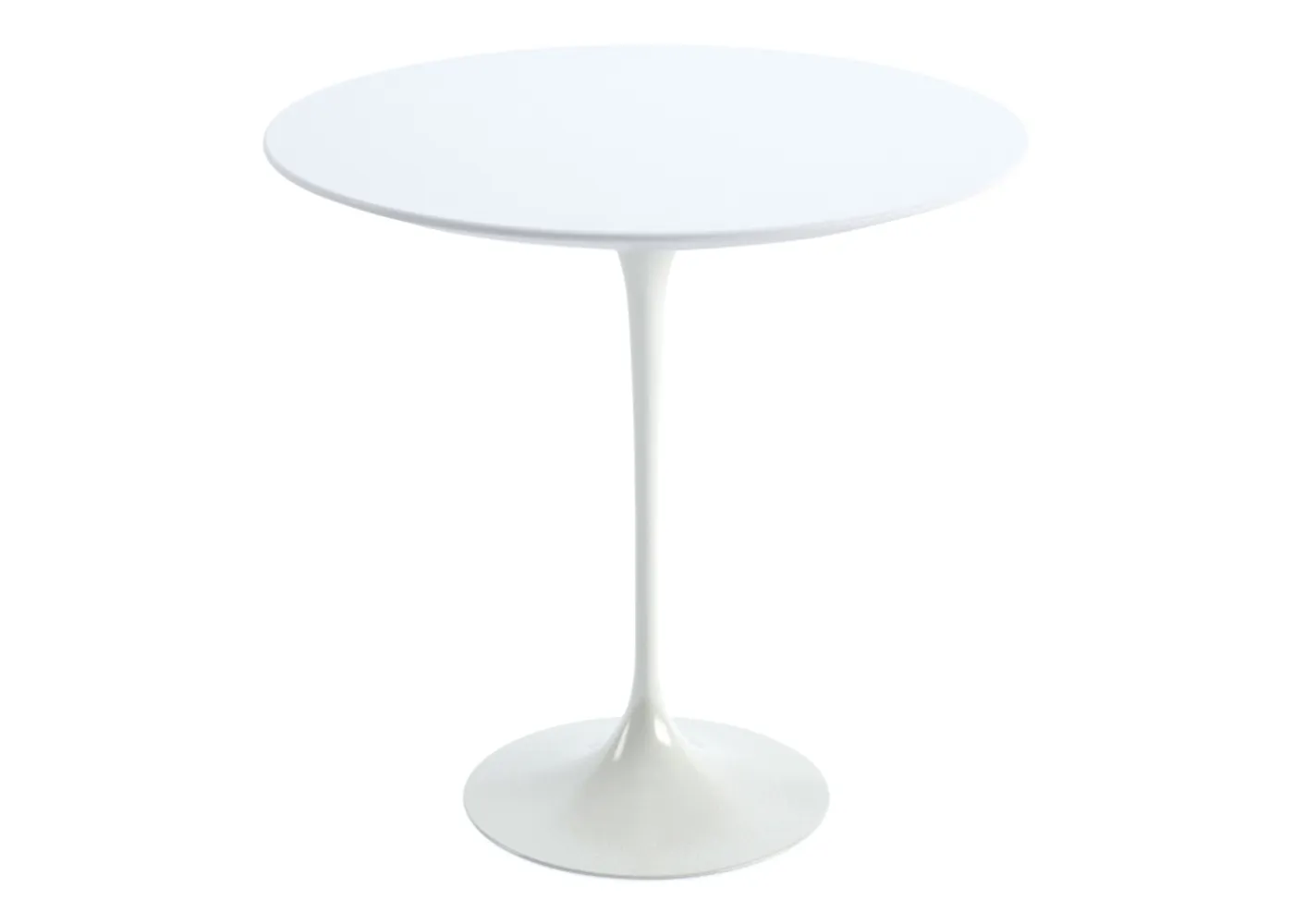 Knoll Saarinen Side Table White Laminate