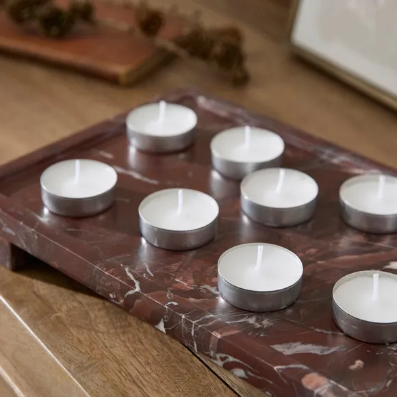 Pack of 24 Unscented White Tealights 2