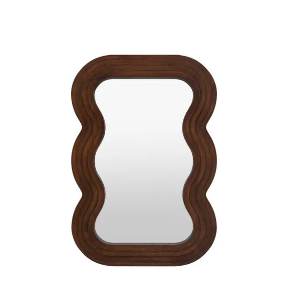 Dryden Wavy Rectangle Wall Mirror 3