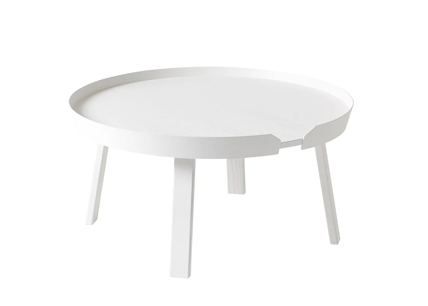 Muuto Around Coffee Table Large White 1