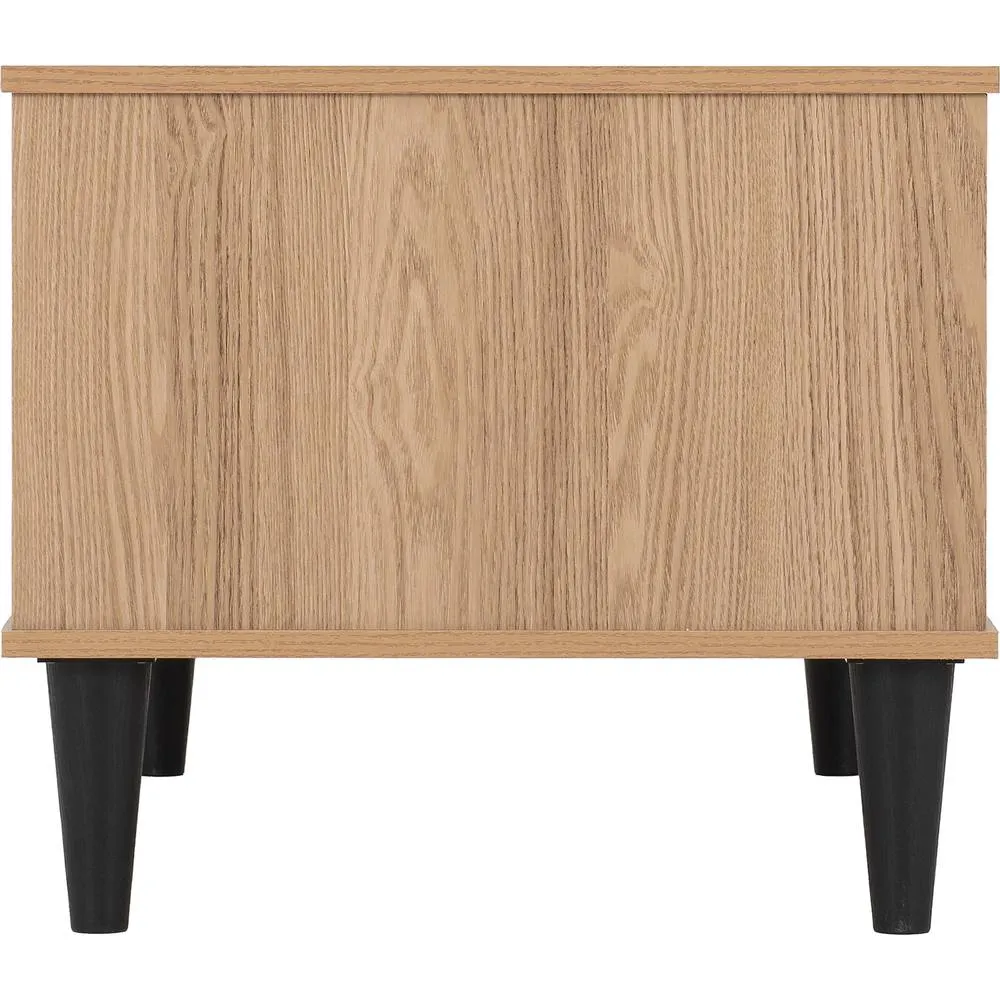 Seconique Tessa 1 Door Coffee Table in Natural 5