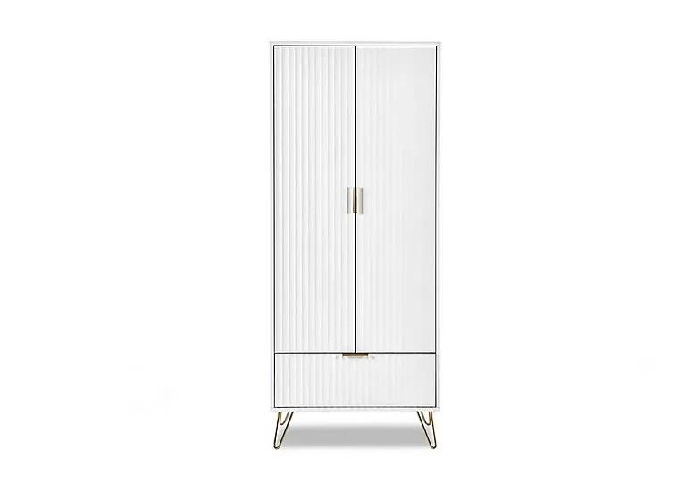 Elia 2 Drawer 1 Door Wardrobe