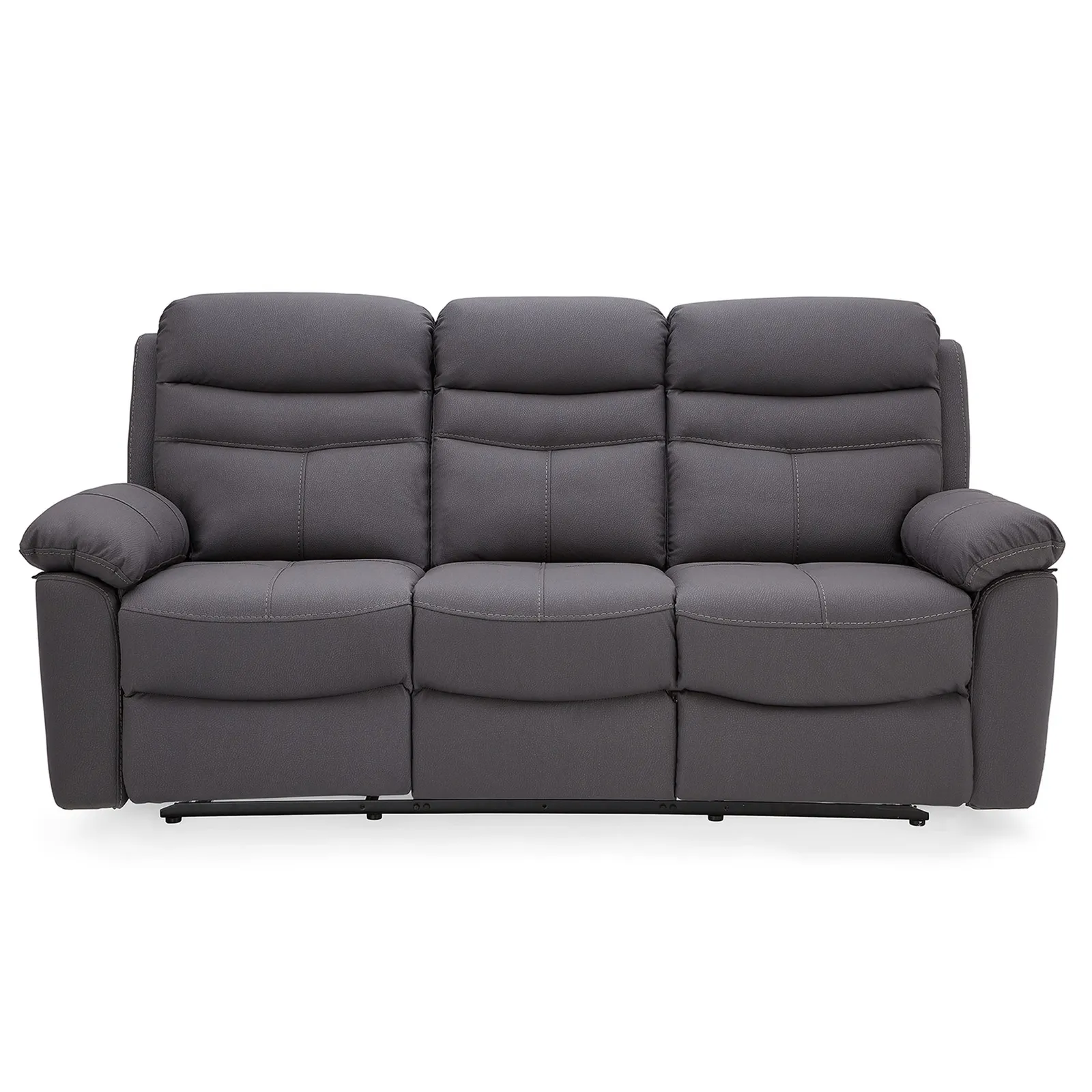 Conway Reclining 3 Seater Sofa Grey