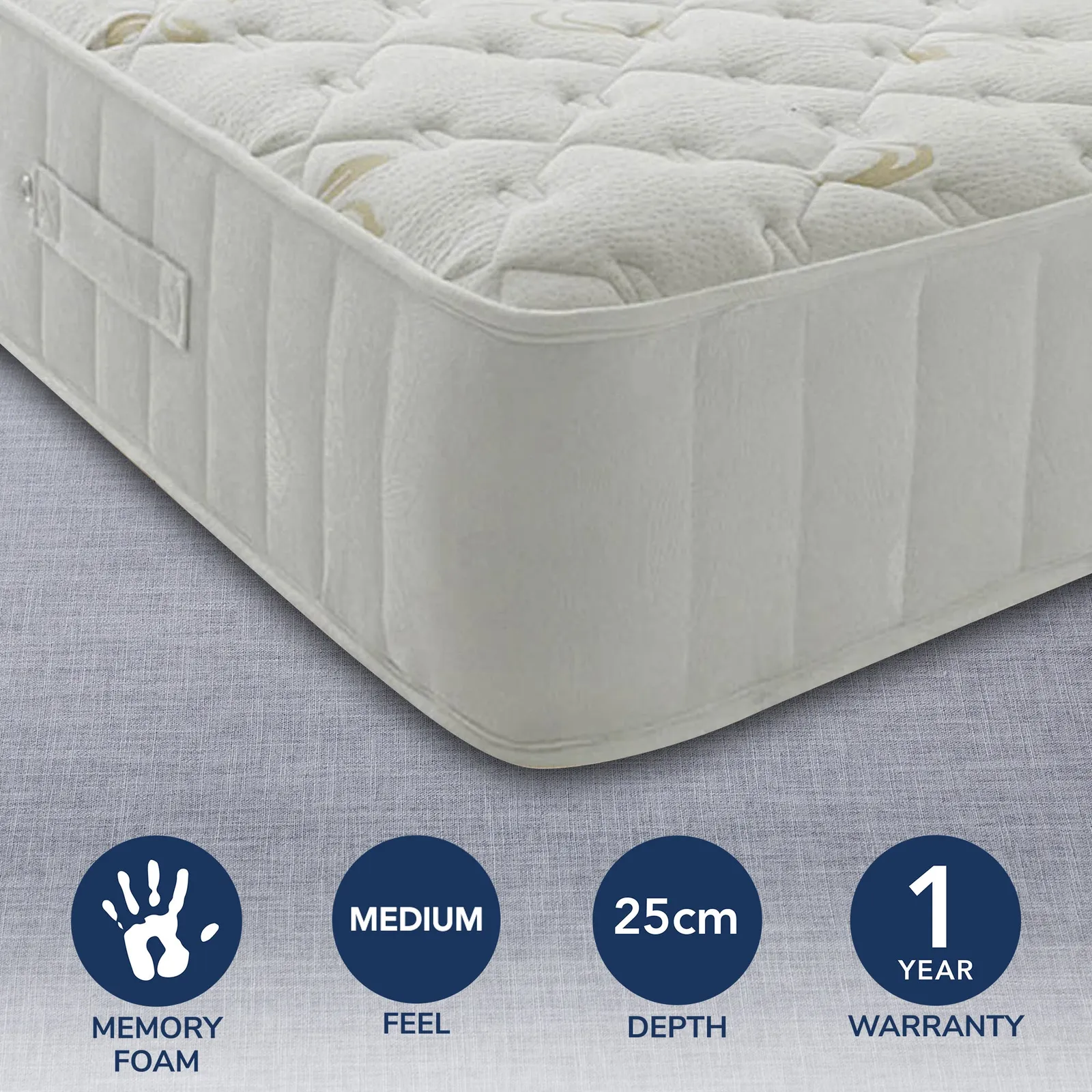 Ultimate Orthopaedic Medium 1400 Pocket Mattress White