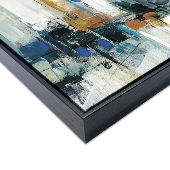 City Skyline by Joanne Last Framed Canvas 2