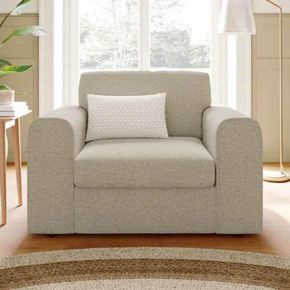 Abel Basketweave Snuggle Chair 1