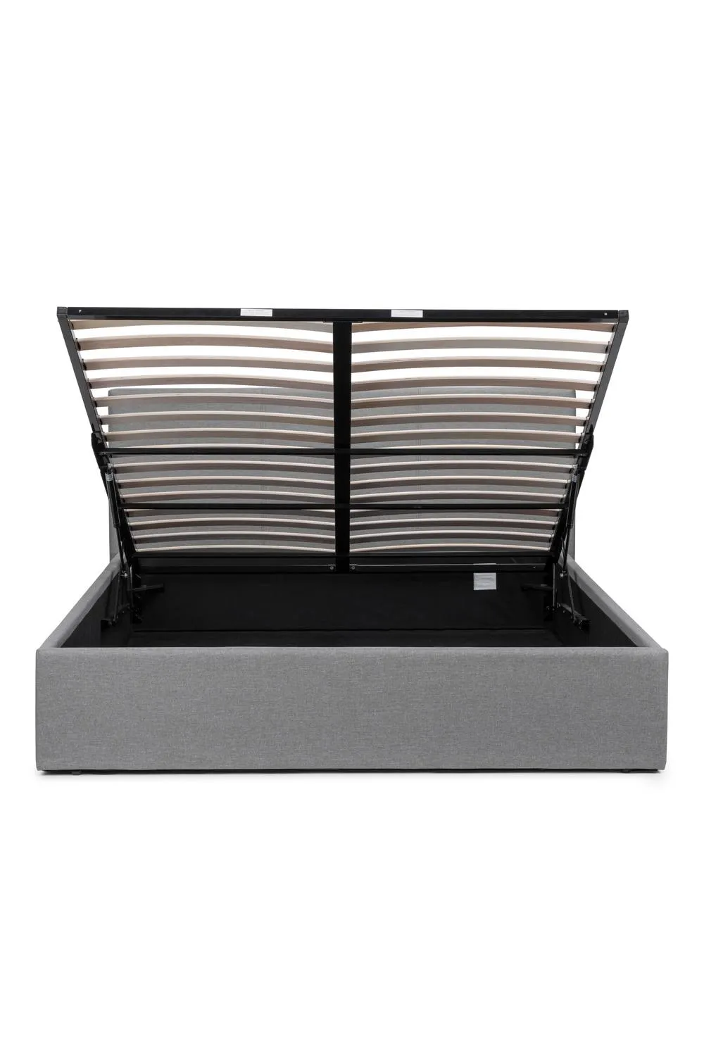 Julian Bowen Rialto Upholstered Ottoman Storage Bed in Grey 6