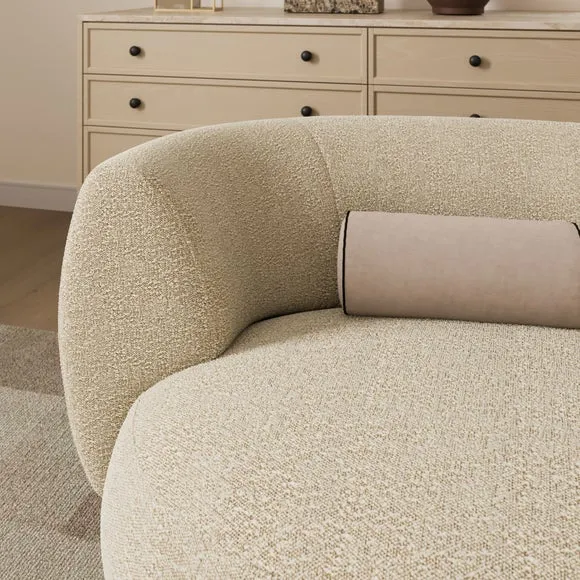 Lozenge Tonal Boucle Chaise Longue 2