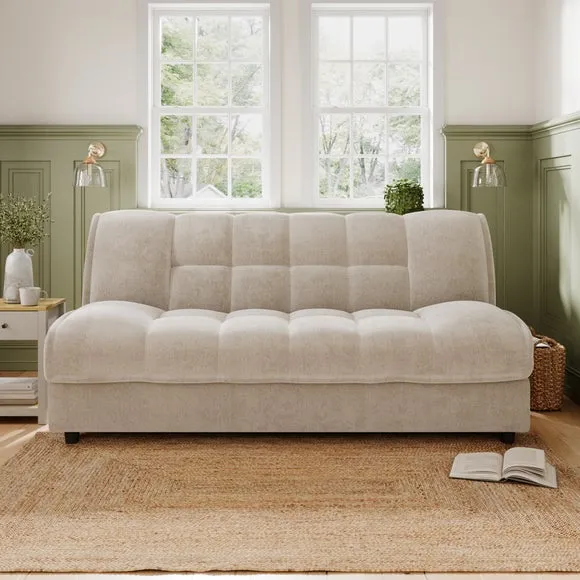 Emery Squish Soft Chenille Clic Clac Storage Sofa Bed 1