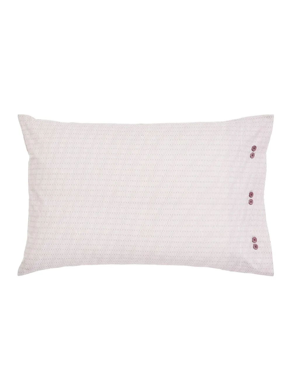 Bedeck of Belfast 2 Pack Umma Pure Cotton Pillowcases Pink