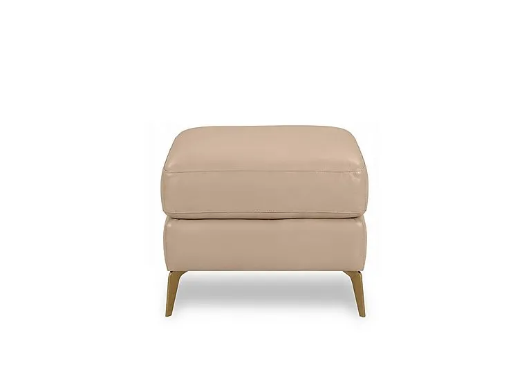 Eclipse Leather Footstool