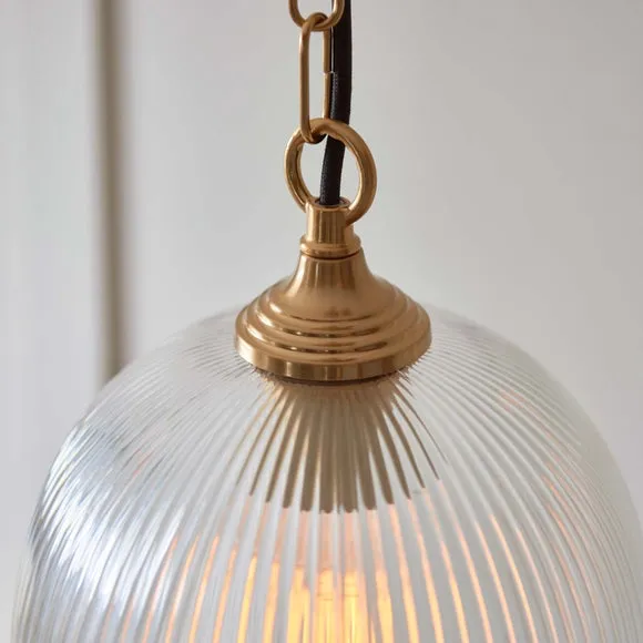 Vogue Leroy Ribbed Adjustable Pendant Light 3