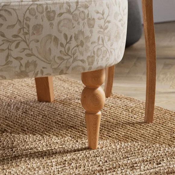 Petit Ruskin Print Occasional Armchair 5