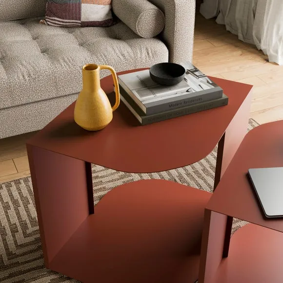 Edwin Metal Nesting Coffee Tables 3