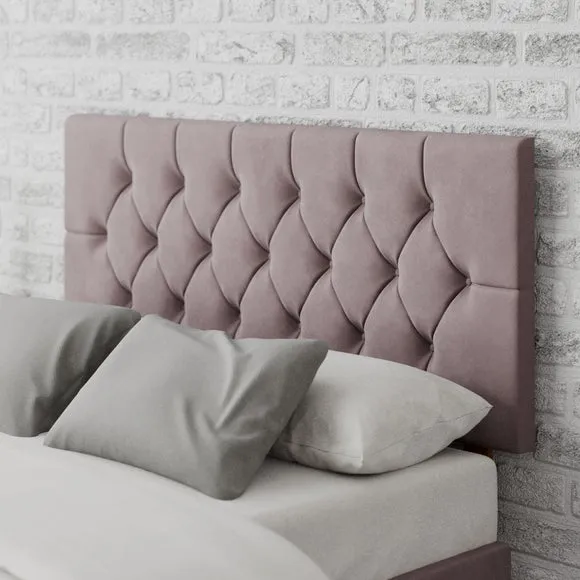 Olivier Plush Velvet Headboard 1
