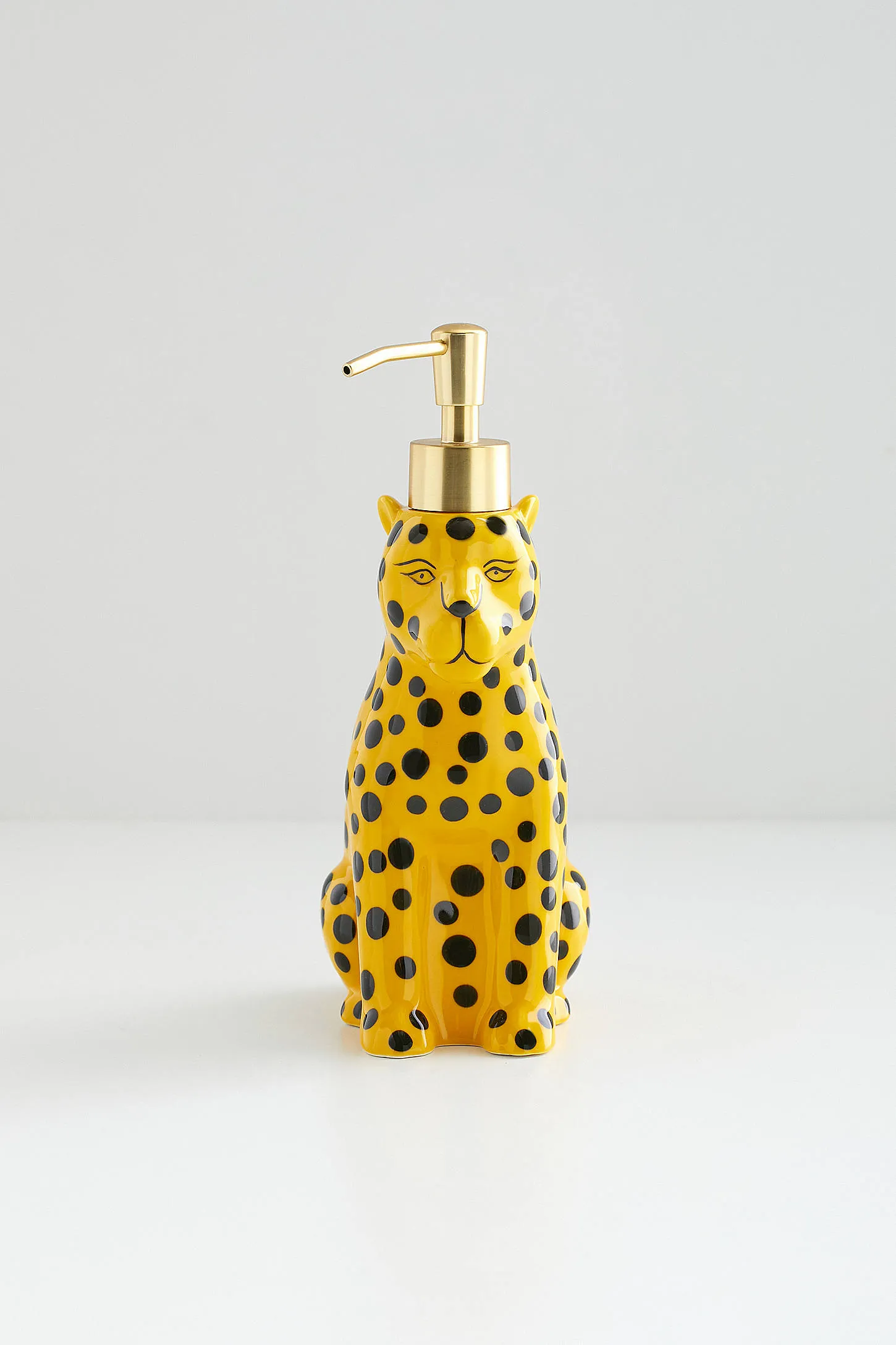 Leopard Soap Dispenser - Yellow 2