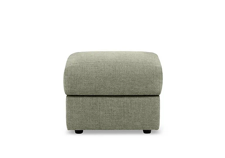 Bella Square Fabric Storage Footstool