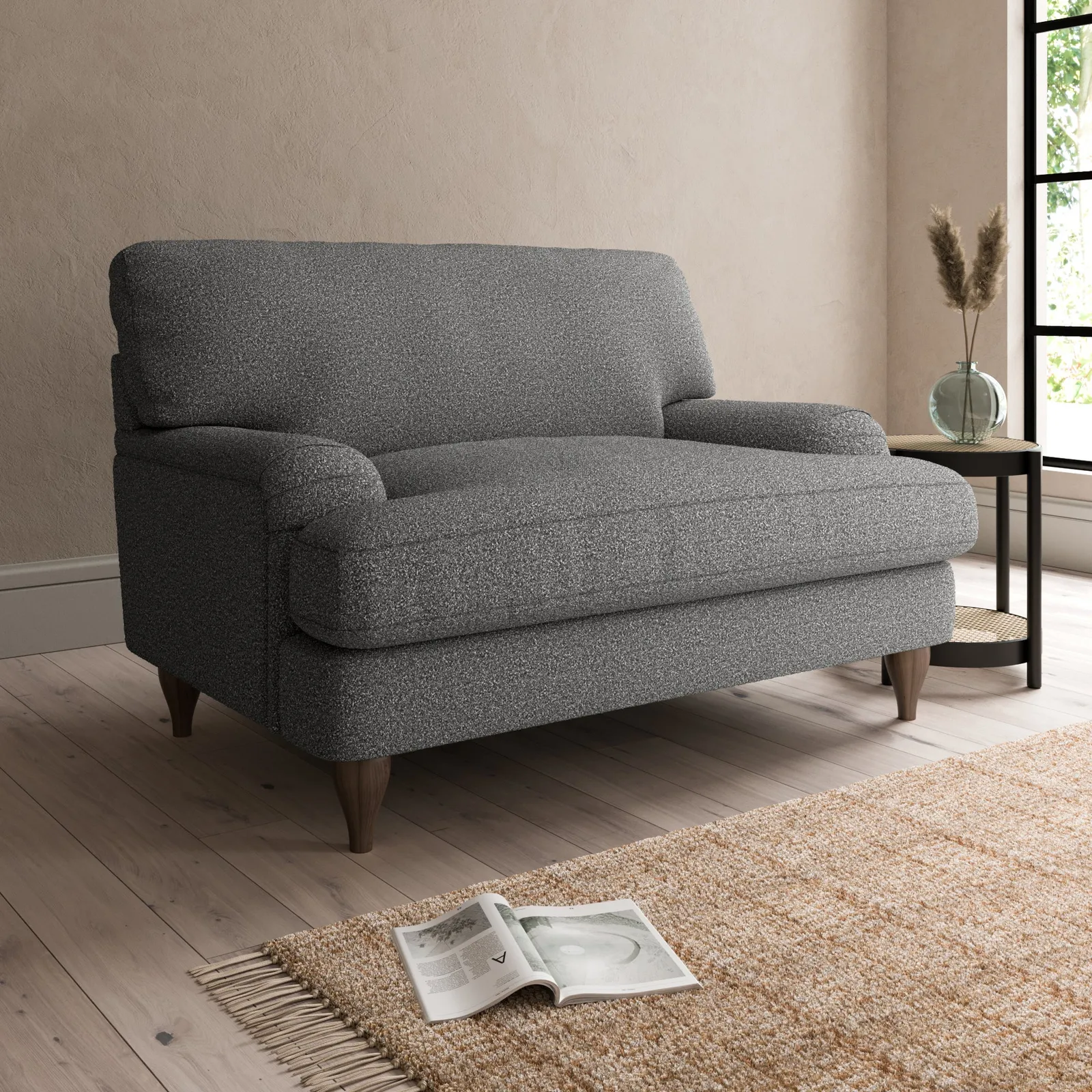 Darwin Cosy Marl Snuggle Chair Cosy Marl Granite
