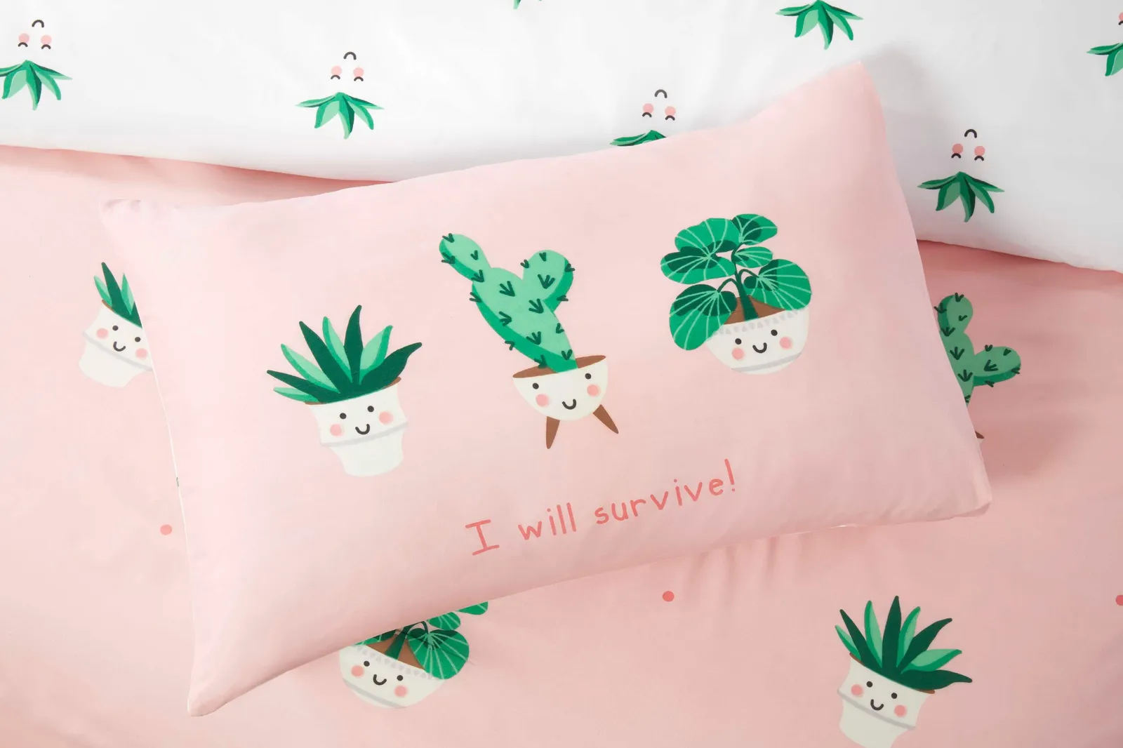 Rapport Home I Will Survive 180 thread Microfibre Duvet Set with Pillowcase 2