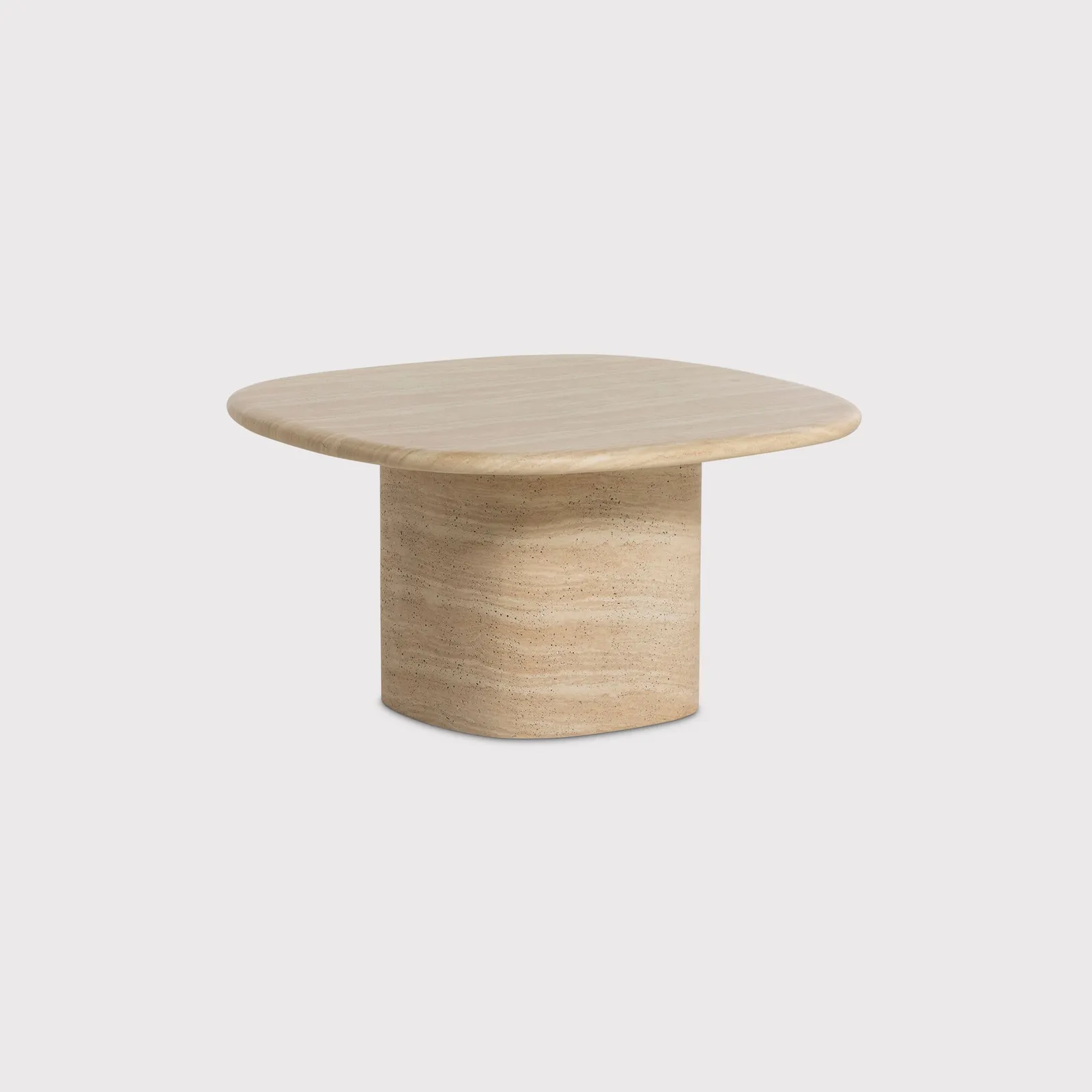 Zira Coffee Table 80cm, Neutral Concrete | Barker & Stonehouse
