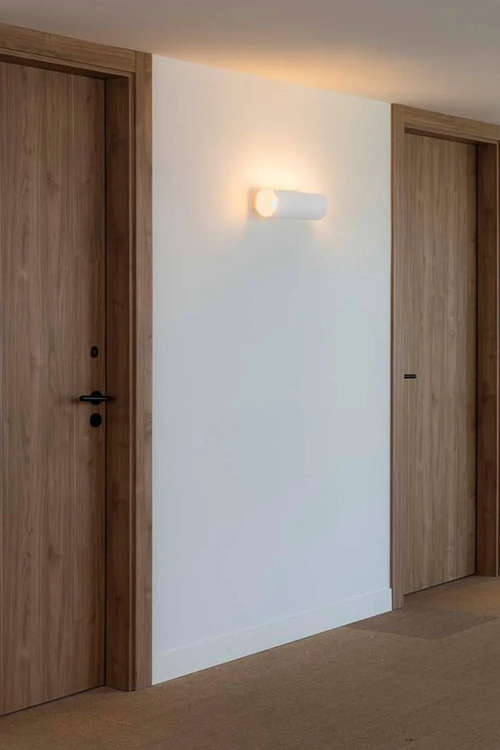 Netlighting Trama Plaster Wall Lamp White 2x E14 2