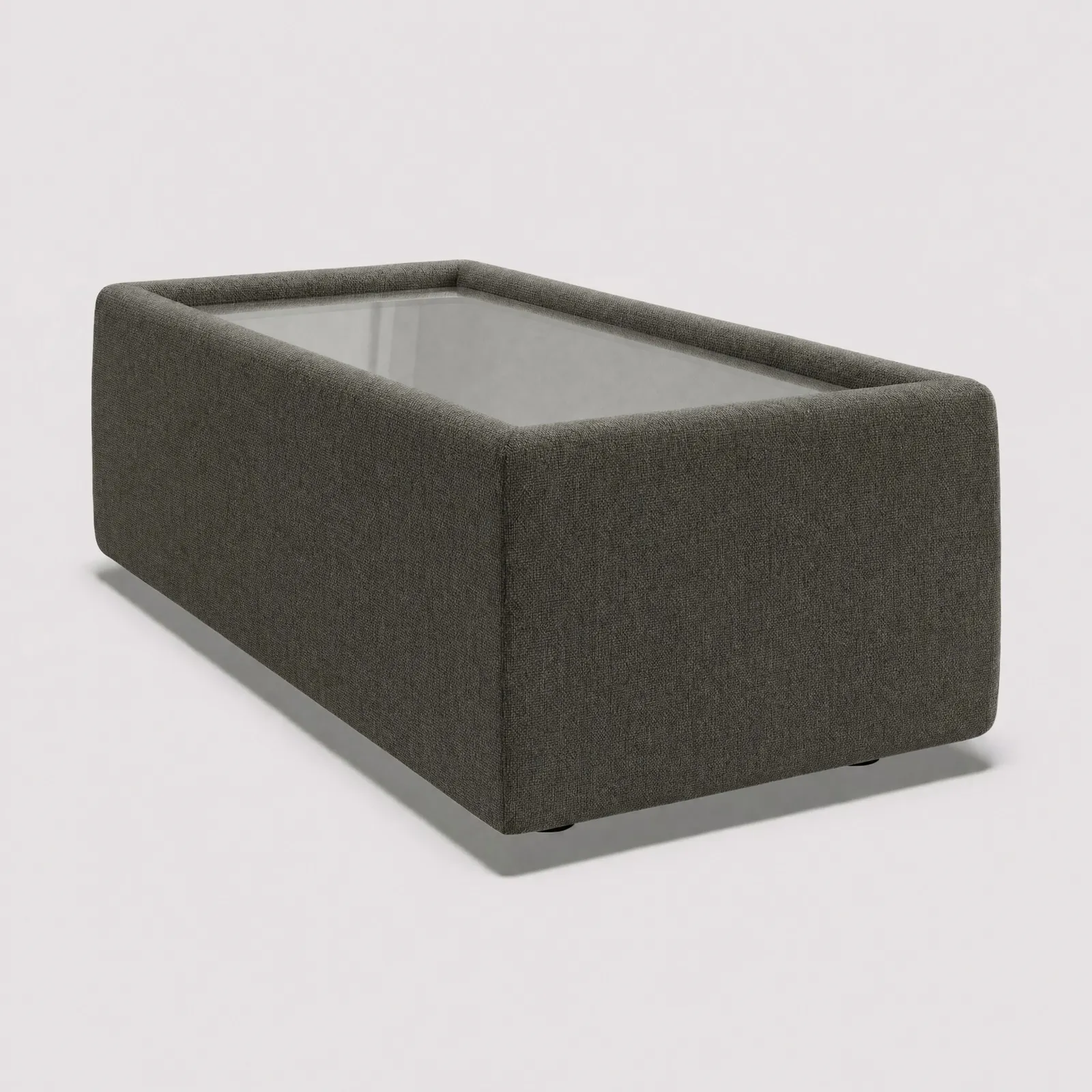 Lomax Rectangular Glass Top Table, Green | Barker & Stonehouse 1