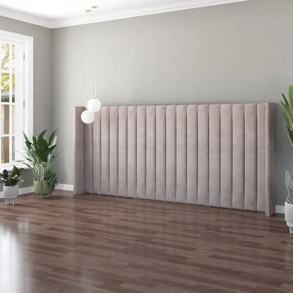 Grandeur Plush Velvet Headboard 2