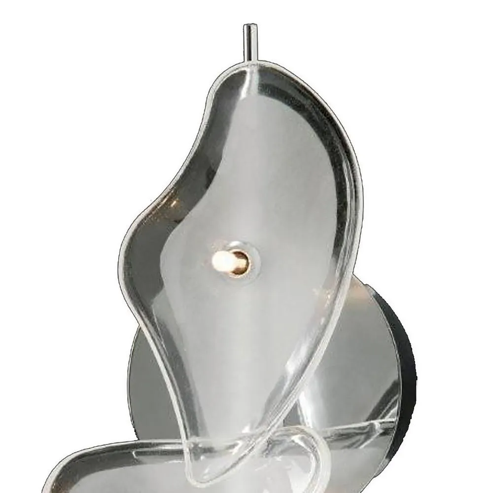 Netlighting Otto Ceiling Wall 2 Light G4 Bar Chrome NOT LED CFL Compatible in Silver 6