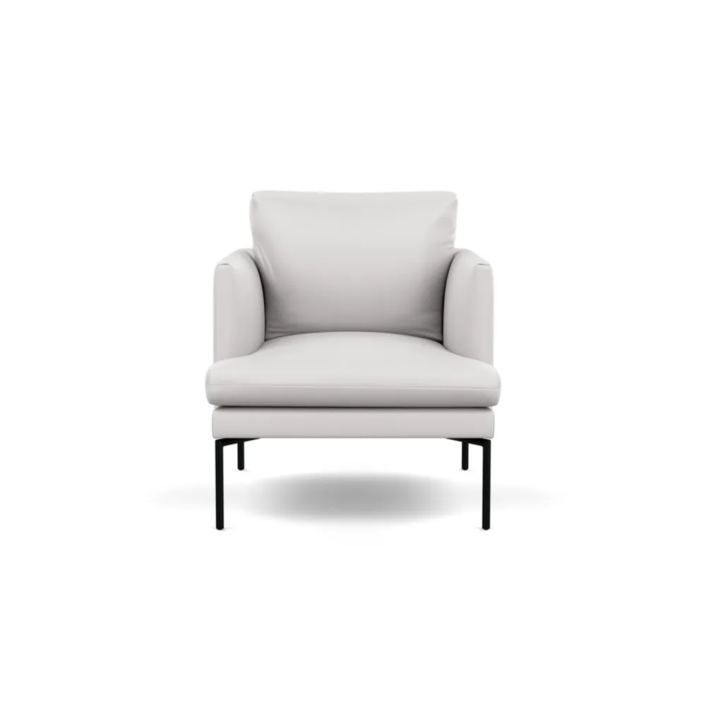 Heal's Matera Armchair Leather Grain White 000