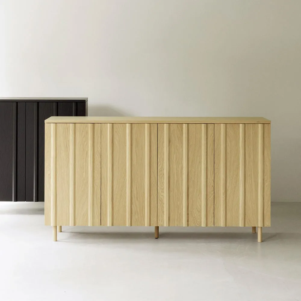 Normann Copenhagen Rib Sideboard in Soft Black 4