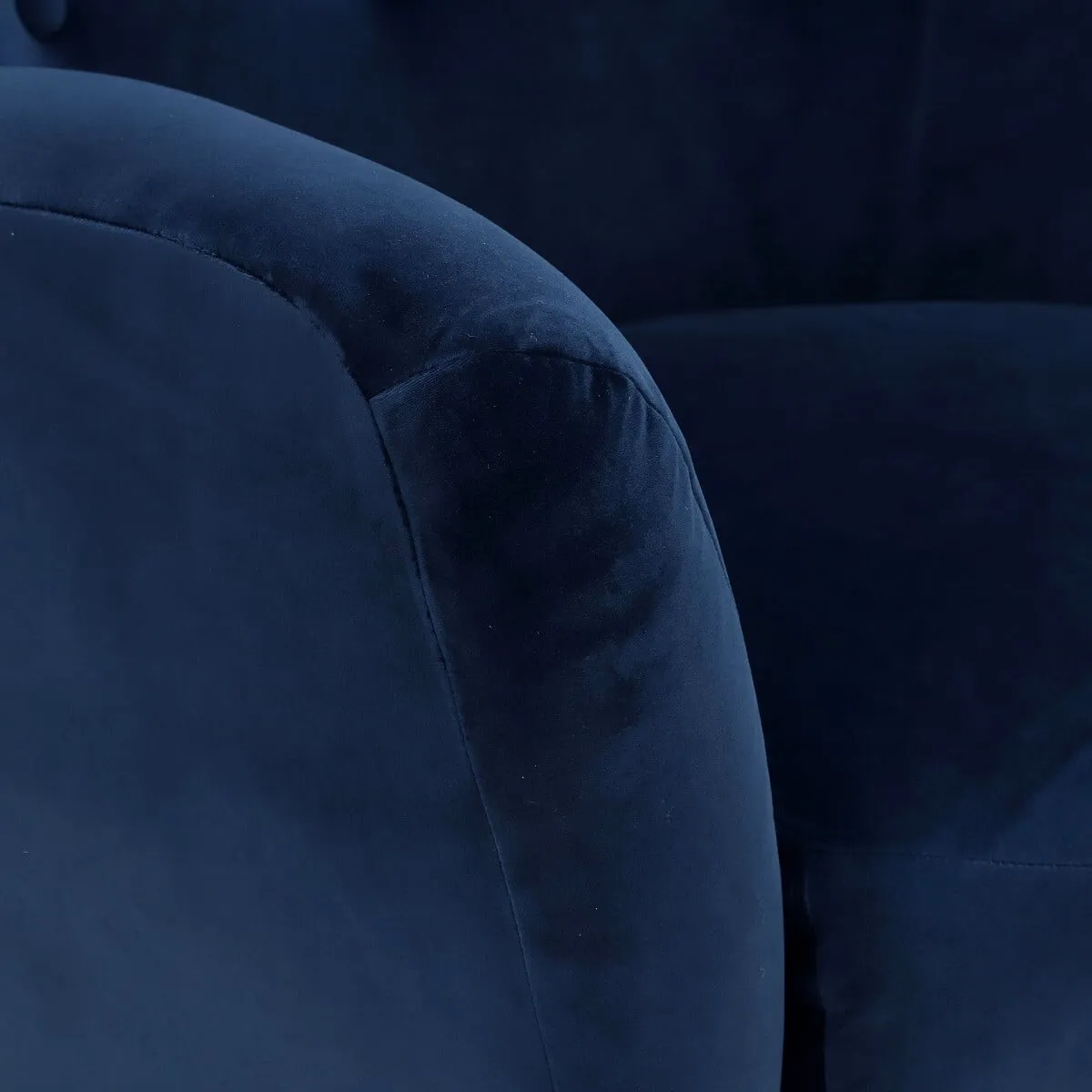 Lucian Accent Chair, Blue Fabric | Barker & Stonehouse 5
