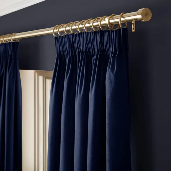 Luxe Velour Pencil Pleat Curtains 1