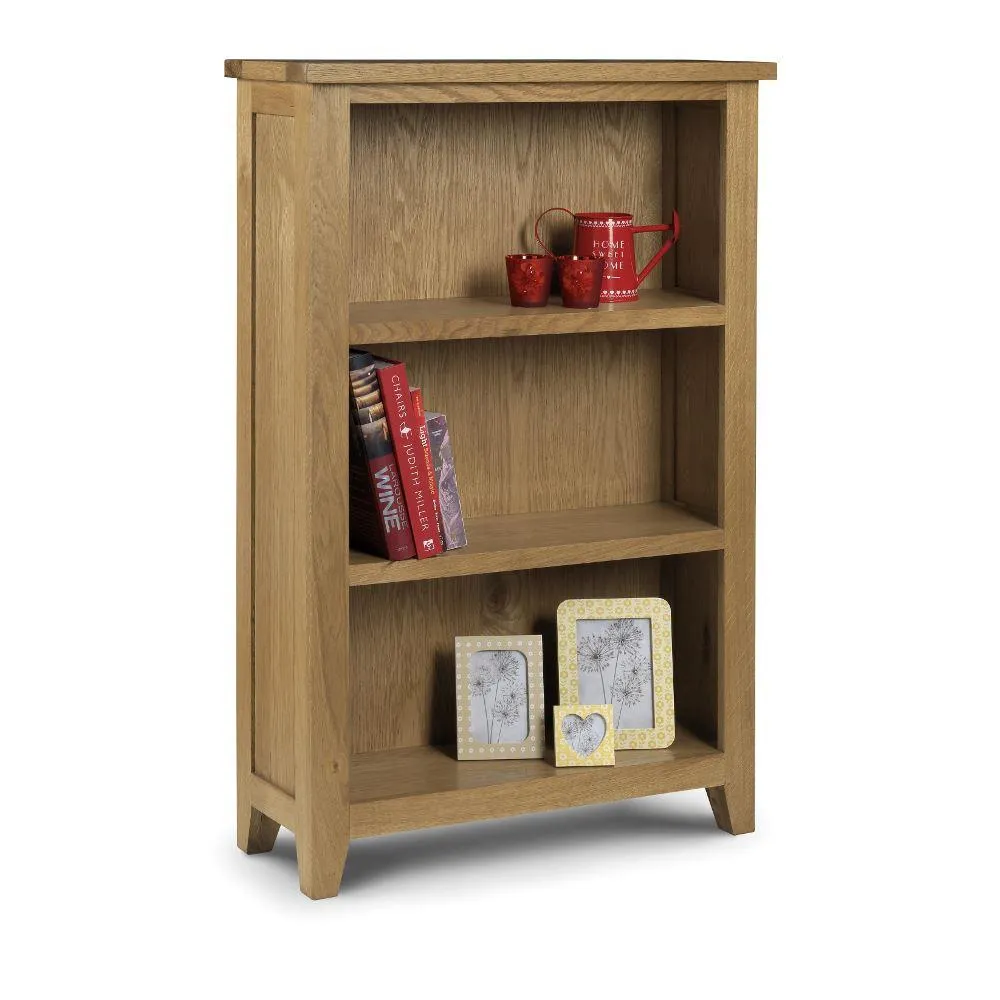 Astoria Oak Low Bookcase