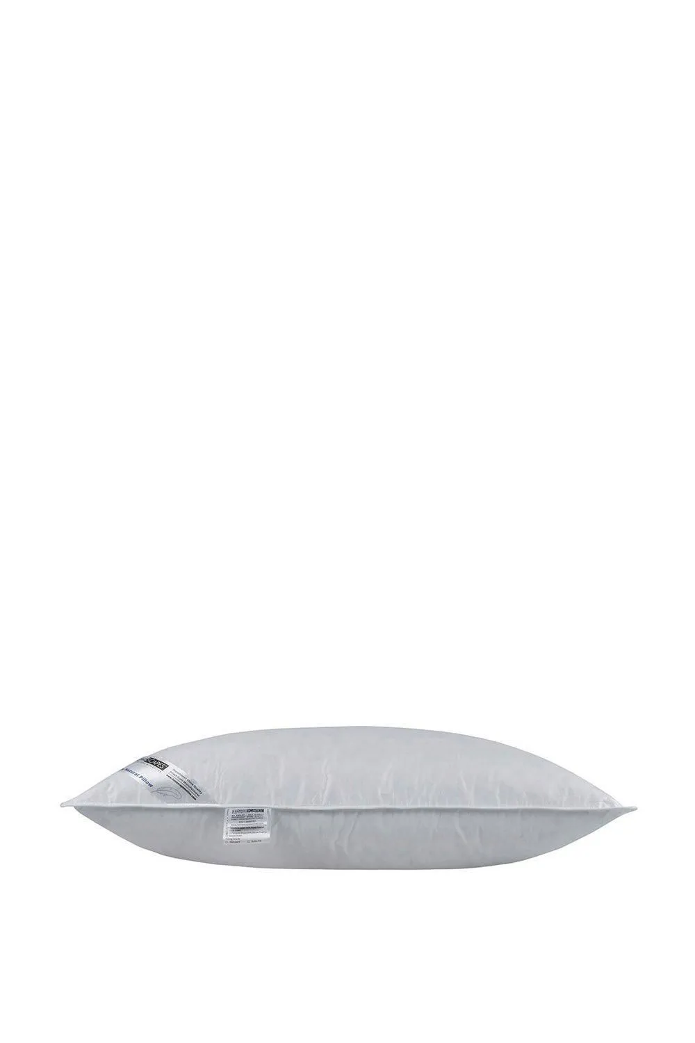 Homescapes Goose Feather & Down Lavender Pillow Dried Lavender Insert Extra Fill in White 5