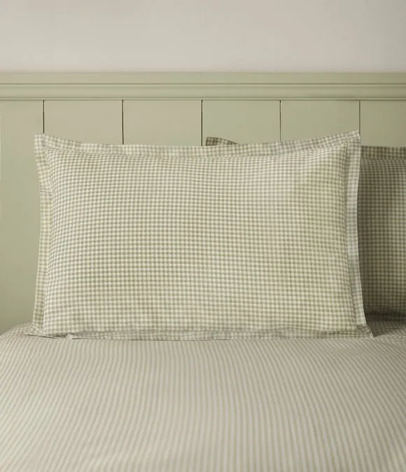 Sydney Gingham Polycotton Oxford Pillowcase