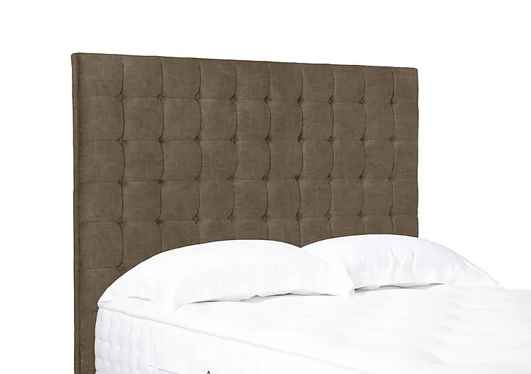 Artisan Collection Dot High Floor Standing Headboard - Single - Lace Caramel