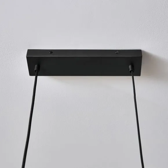 Valdez Industrial 3 Light Diner Ceiling Light 4