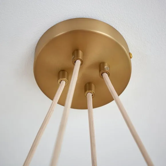 Angelina Adjustable Hoop Ceiling Light 4