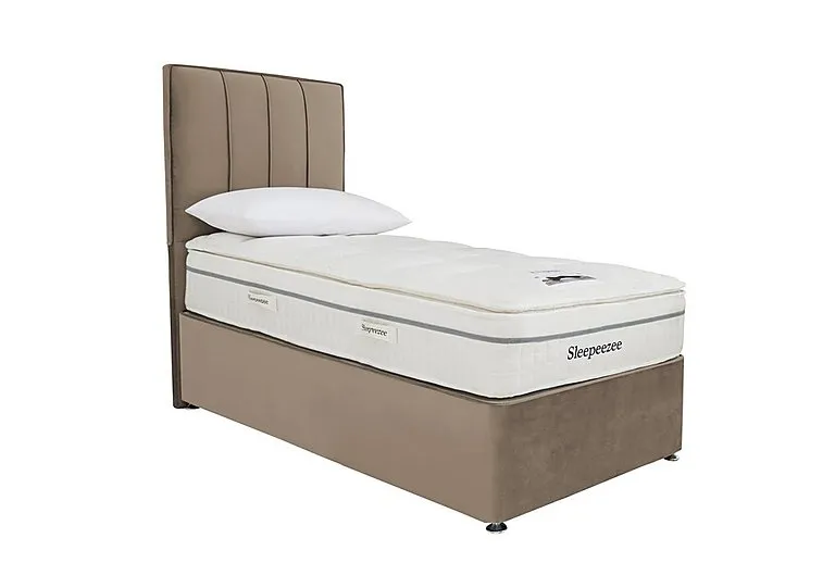 Tranquility 2800 Divan Set - Single - Plush Beige