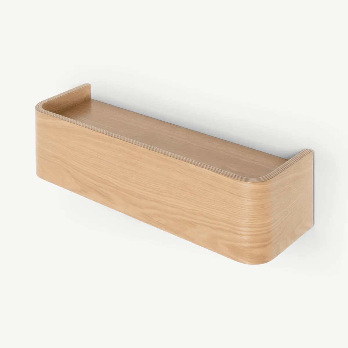 Esme Floating Compact Shelf, Ash
