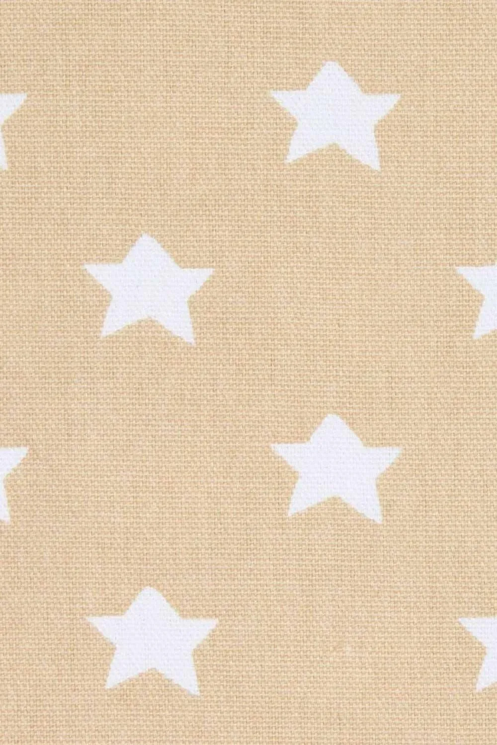 Homescapes Cotton Stars Beige Ready Made Eyelet Curtain Pair in Natural 5
