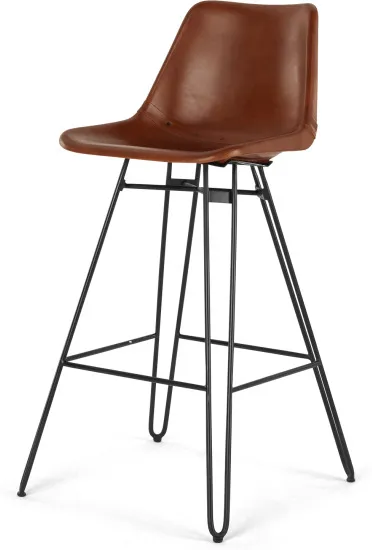 Kendal Barstool, Tan and Black