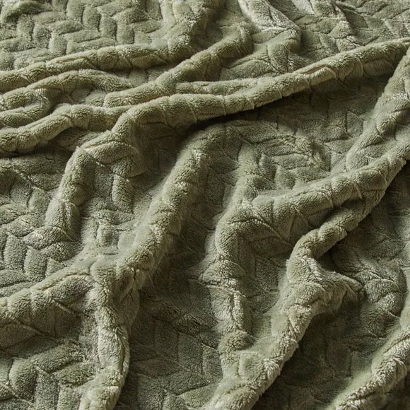 Amelia Recycled Throw Blanket, 200cm x 200cm 4