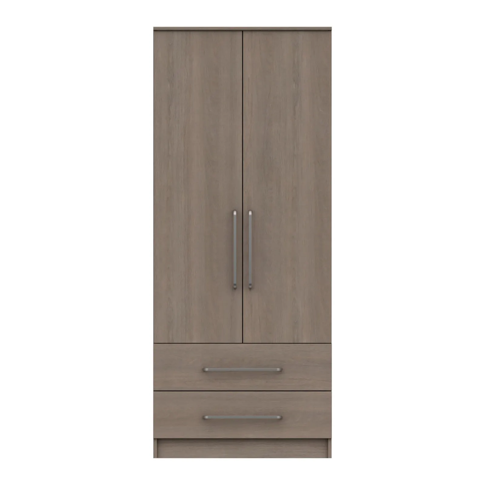 Parker Double 2 Drawer Wardrobe