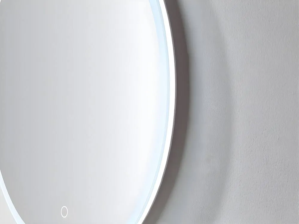 Vente-unique Round Illuminated Anti-Mist Bathroom Mirror With Leds - D80 Cm in Clear 6